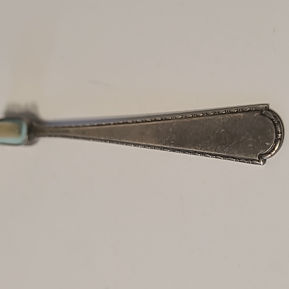 Vintage Sterling silver child's toothbrush - Picture 5 of 5